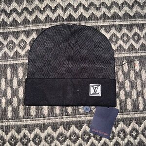 Louis Vuitton Charcoal Knit Beanie